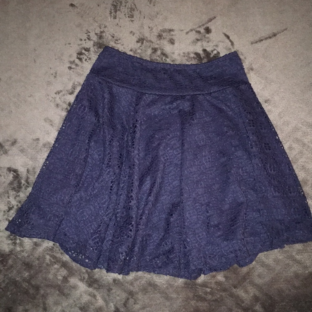 Navy Blue Skirt